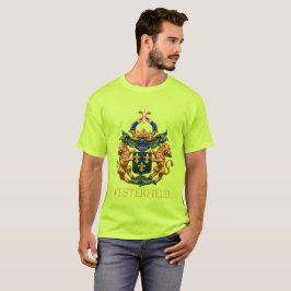 Westerfield niederländisches Familienwappen. T-Shirt