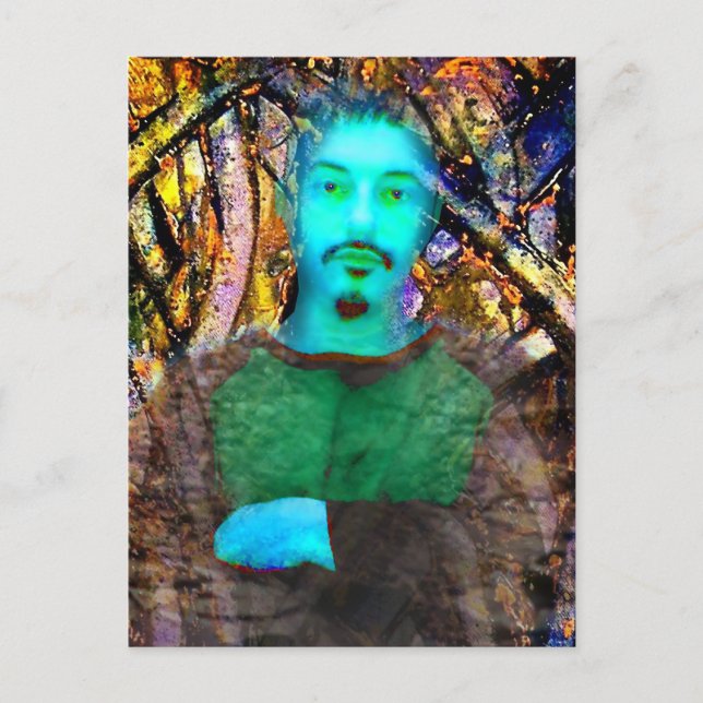 WESTERFIELD SELBSTPORTRÄT Postkarte (Vorderseite)