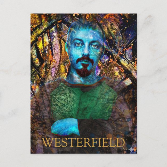 WESTERFIELD SELBSTPORTRÄT Postkarte (Vorderseite)