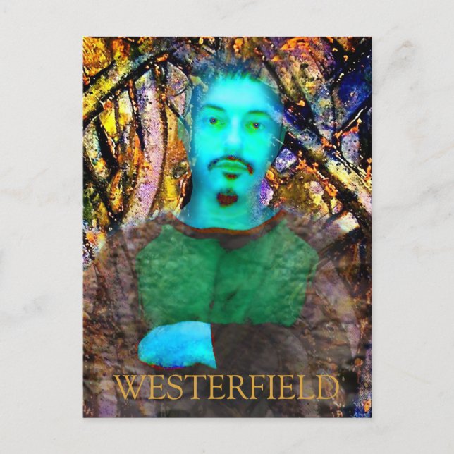 WESTERFIELD SELBSTPORTRÄT Postkarte (Vorderseite)