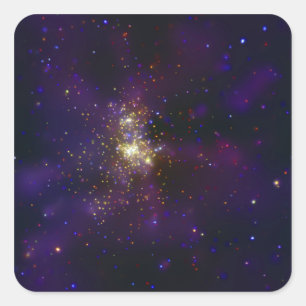 Westerlund 2, ein junger Sternhaufen Quadratischer Aufkleber