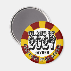 Western-Abschlussklasse 2027 Magnet