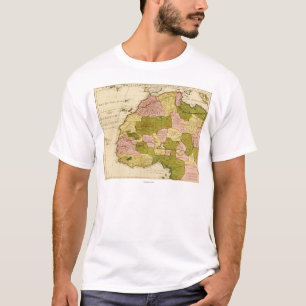 Western AfricaPanoramic MapWestern Afrika 3 T-Shirt