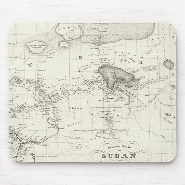 Western Afrika Mousepad (Vorne)