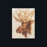 Western American Animal Study | Elche Portrait Leinwanddruck<br><div class="desc">Genießen Sie dieses neue, kreative geometrische Design auf einem Produkt oder einer Wallart, um die Welt um Sie herum zu erweitern und zu erweitern. Künstler: Ethan Harper</div>
