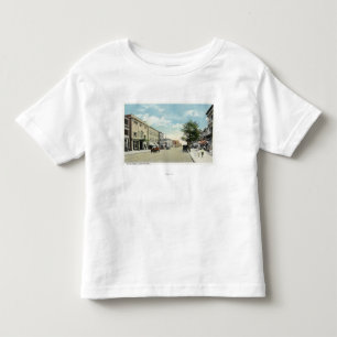 Western-Ansicht der Staats-Straße Kleinkind T-shirt