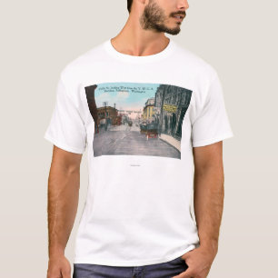 Western-Ansicht der Stechpalmen-Straße von YMCA T-Shirt