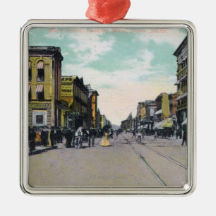 Western-Ansicht von HauptStreetBoise, Ornament Aus Metall