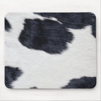 Western-Art-Rindleder-schwarzer/weißer Druck Mousepad