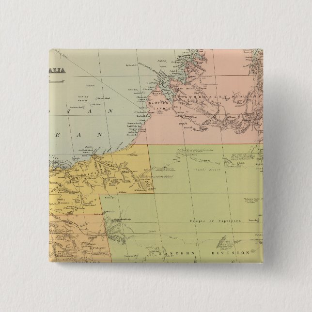Western Australien Button (Vorderseite)