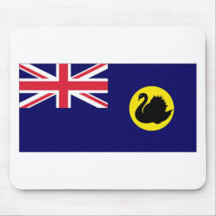 Western-Australien-Flagge Mousepad