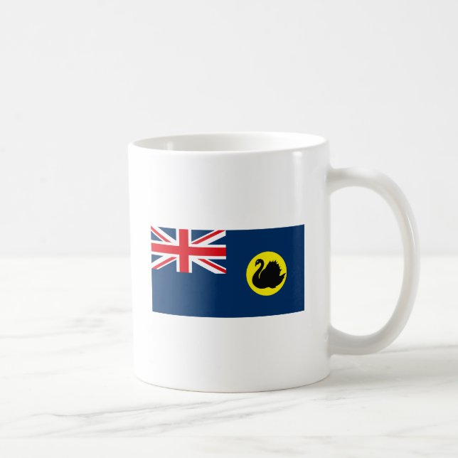 Western-Australien-Flaggen-Tasse Kaffeetasse (Rechts)