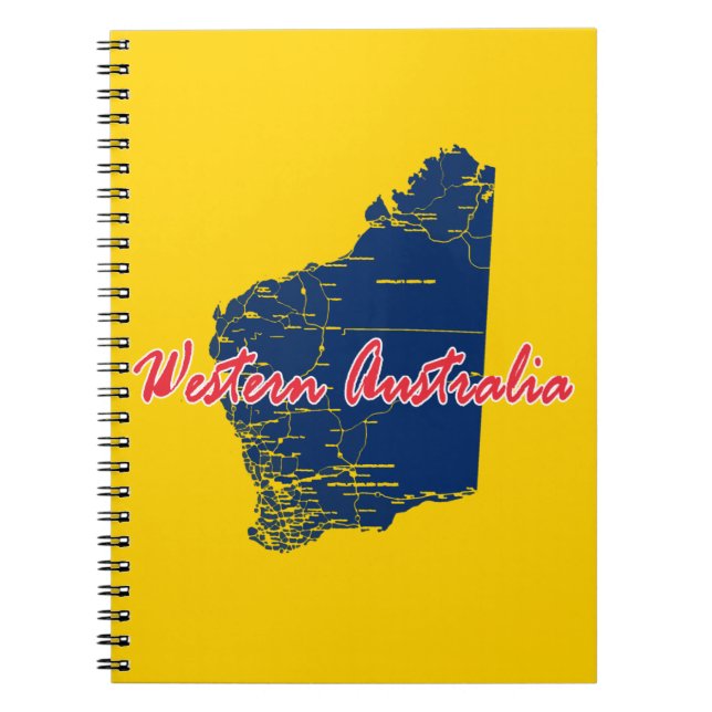 Western Australien Notizblock (Vorderseite)