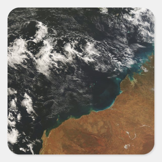 Western Australien Quadratischer Aufkleber (Vorderseite)
