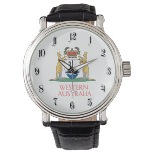 Western Australien Wappen Armbanduhr