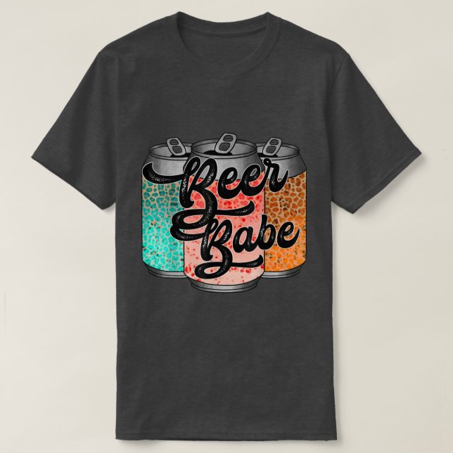 Western Babe Country Music Leopard  T-Shirt (Design vorne)