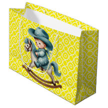 Western Baby Cowboy große Geschenktüte