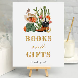 Western Baby Dusche Geschenke Poster