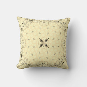 Western Bandana Throw Kissen