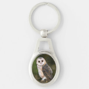 Western Barn Owl Schlüsselanhänger