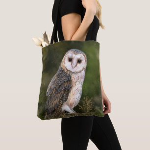 Western Barn Owl Totbeutel Tasche