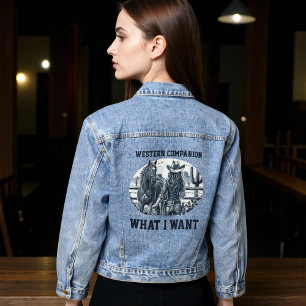 Western Begleiter Jeansjacke