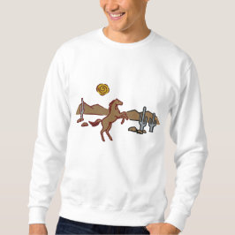 Western Besticktes Sweatshirt