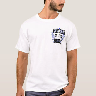 Western Blauer Vater der Bride Sheriff T - Shirt
