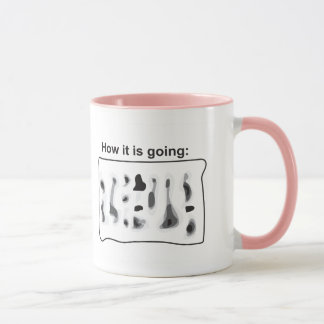 Western blockiert Realität Tasse