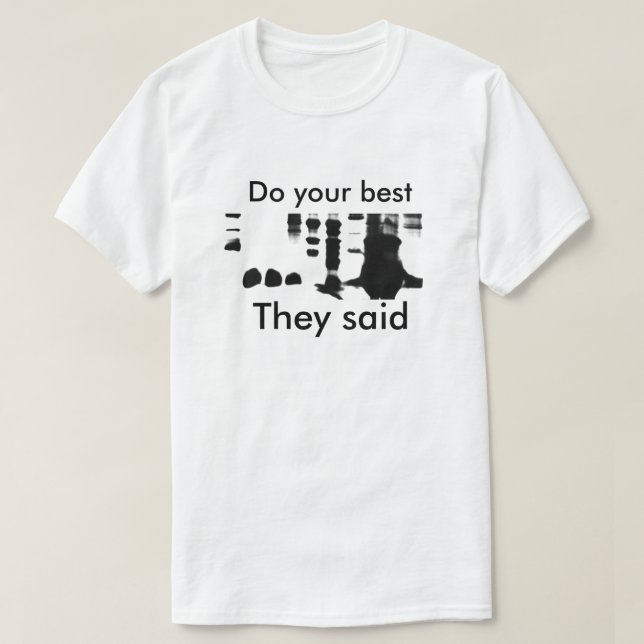Western Blot Fail T-Shirt (Design vorne)