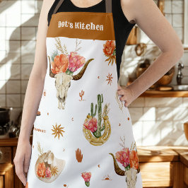 Western Boho Schürze