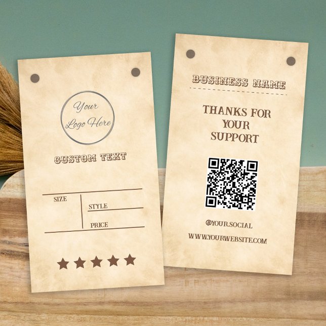 Western braun mit Logo Südliche Produktmarke (Von Creator hochgeladen)