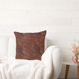 Western Brown Bohemisch Art Kissen