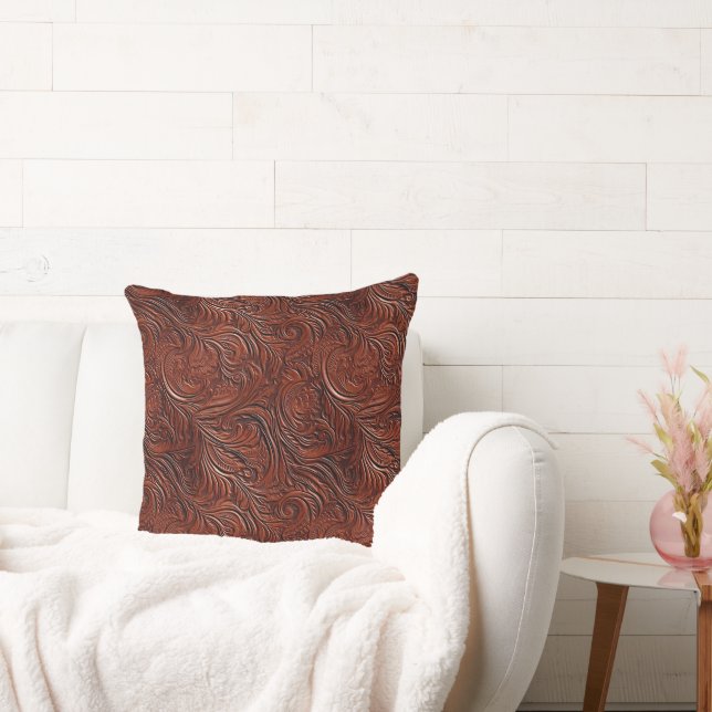 Western Brown Bohemisch Art Kissen (Liege)