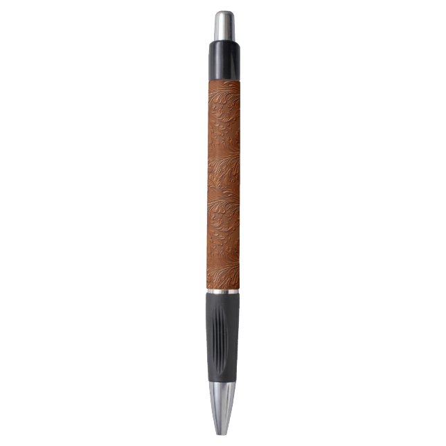 Western Brown Bohemisch Art Kugelschreiber (Vorderseite Vertikal)