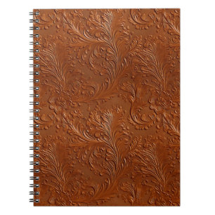 Western Brown Bohemisch Art Notizblock
