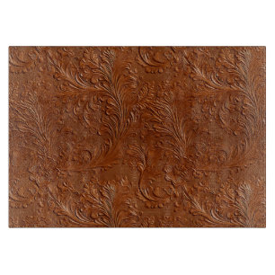 Western Brown Bohemisch Art Schneidebrett
