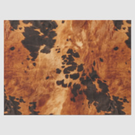 Western Brown Cowhide Seidenpapier