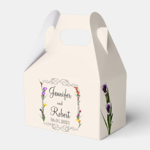 Western Calla Lily Posh Gastgeschenk Hochzeit Box Geschenkschachtel