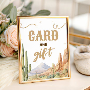 Western Cards and Gifts Schild