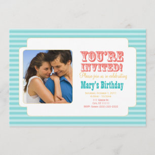 Western Carnival - Personal Foto Invite - BC Einladung