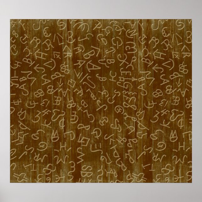 Western Cattle Brands Poster (Vorne)