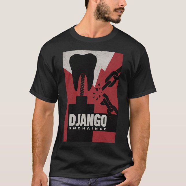 Western Chains Broken: Freedom & Justice T-Shirt (Vorderseite)