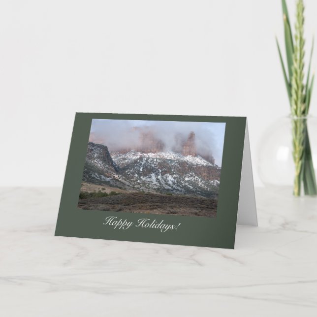 Western Colorado Holiday Card Vorlage (Vorderseite)