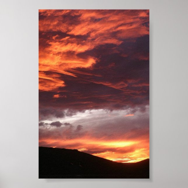 Western Colorado Sunset Poster (Vorne)