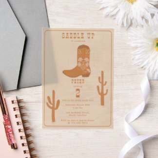 Western Country Cowboy Boots Sattel bis Geburtstag