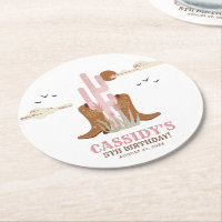 Western Country Cowgirl Birthday Rustikal
