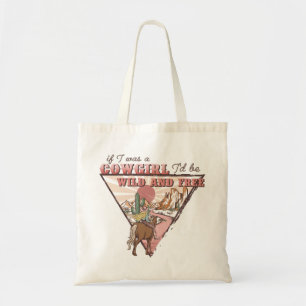 Western Country Cowgirl Tragetasche