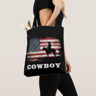 Western Country Männer Rodeo Südlicher Retro Cowbo Tasche