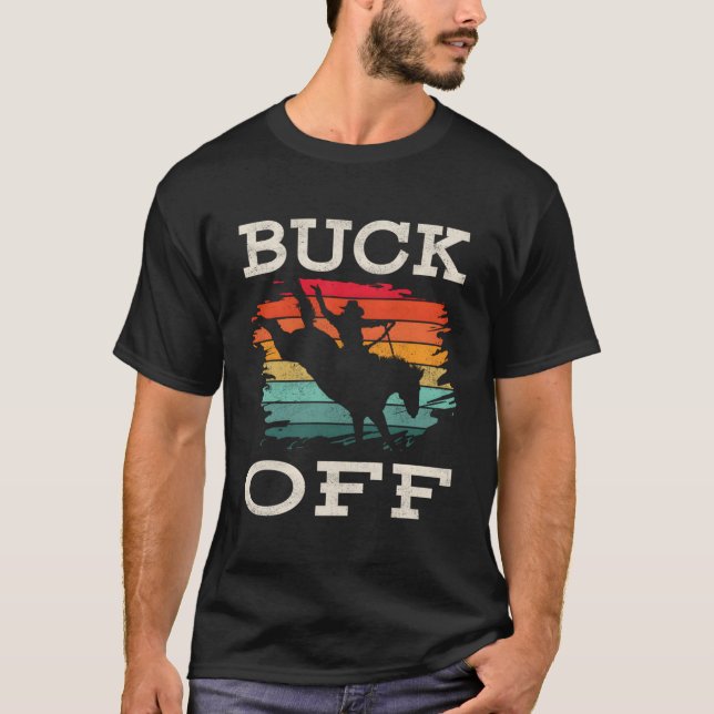 Western Country Rodeo Reiten T-Shirt (Vorderseite)